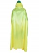 Wanda Vision Vision Green Bodysuit Yellow Cloak Halloween Cosplay Costume Yellow Cloak