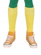 Wanda Vision Vision Green Bodysuit Yellow Cloak Halloween Cosplay Accessories Yellow Socks And Shoes