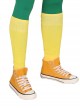 Wanda Vision Vision Green Bodysuit Yellow Cloak Halloween Cosplay Accessories Yellow Socks And Shoes