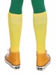 Wanda Vision Vision Green Bodysuit Yellow Cloak Halloween Cosplay Accessories Yellow Socks And Shoes