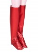 Wanda Vision Scarlet Witch Wanda Maximoff Halloween Cosplay Accessories Red Shoe Covers
