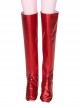 Wanda Vision Scarlet Witch Wanda Maximoff Halloween Cosplay Accessories Red Shoe Covers