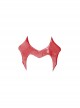 Wanda Vision Scarlet Witch Wanda Maximoff Halloween Cosplay Accessories Red Headwear
