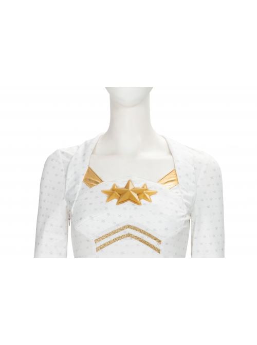 The Boys Season 2 Starlight Annie January Halloween Cosplay Costume White Dress
