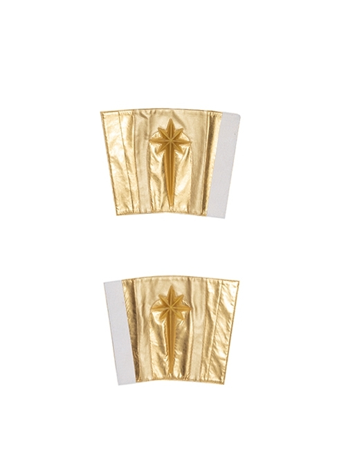 The Boys Season 2 Starlight Annie January Halloween Cosplay Accessories Golden Wrist Guards