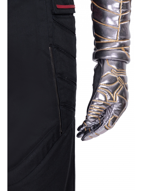 The Falcon And The Winter Soldier Bucky Barnes Winter Soldier Halloween Cosplay Accessories Wrist Guard And Gloves