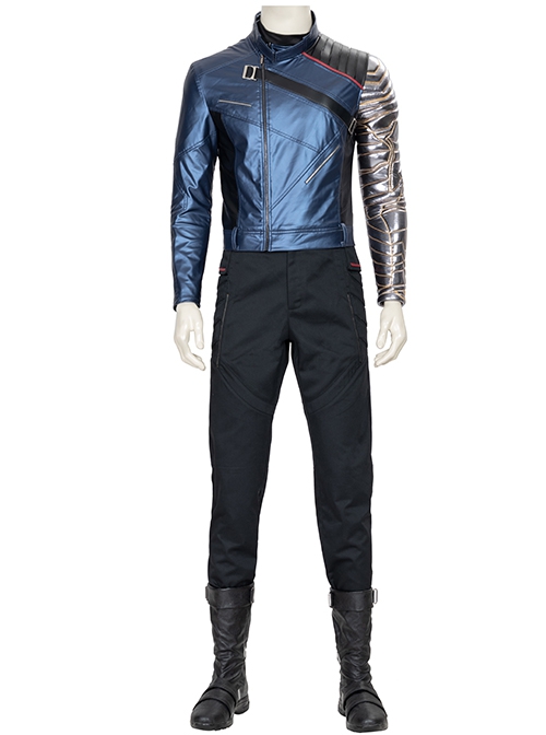 The Falcon And The Winter Soldier Bucky Barnes Winter Soldier Halloween Cosplay Accessories Wrist Guard And Gloves