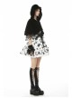 Gothic Women Fashion Lolita Black Moon Star Gloves