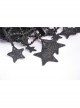 Gothic Women Fashion Lolita Black Moon Star Gloves