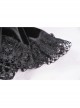 Gothic Women Fashion Lolita Black Moon Star Gloves