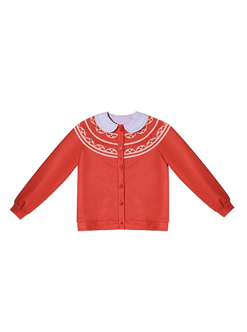 Animated Movie Turning Red Meilin Lee Children Halloween Kids Cosplay Costume Full Set