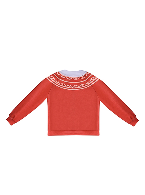 Animated Movie Turning Red Meilin Lee Children Halloween Kids Cosplay Costume Full Set