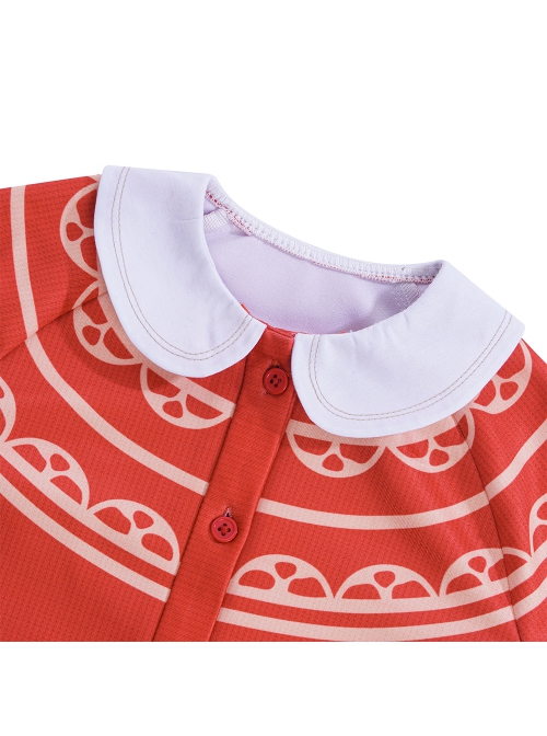 Animated Movie Turning Red Meilin Lee Children Halloween Kids Cosplay Costume Full Set