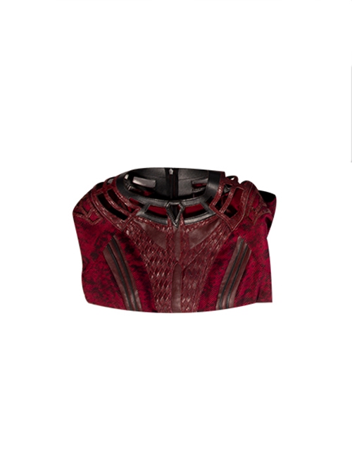Doctor Strange In The Multiverse Of Madness Scarlet Witch Wanda Maximoff Upgrade Version Halloween Cosplay Costume Red Top