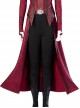 Doctor Strange In The Multiverse Of Madness Scarlet Witch Wanda Maximoff Upgrade Version Halloween Cosplay Costume Red Apron