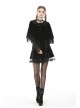 Black Embroidery Lace Elegant Sexy Gothic Mesh Long Gloves