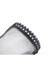 Black Embroidery Lace Elegant Sexy Gothic Mesh Long Gloves