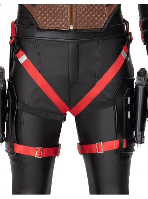 Game Batman Gotham Knights Red Hood Jason Todd Halloween Cosplay Accessories Leg Straps And Belt And Holsters