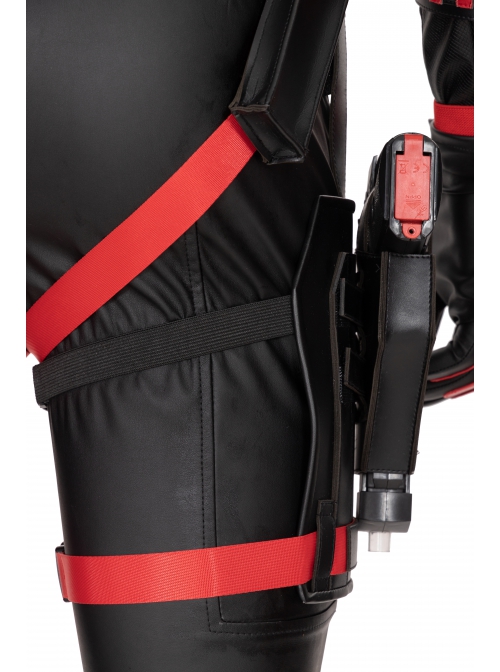Game Batman Gotham Knights Red Hood Jason Todd Halloween Cosplay Accessories Leg Straps And Belt And Holsters