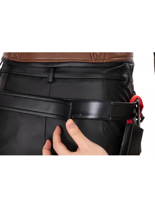Game Batman Gotham Knights Red Hood Jason Todd Halloween Cosplay Accessories Leg Straps And Belt And Holsters