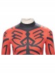 Star Wars The Clone Wars Darth Maul Halloween Cosplay Costume Red Bottoming Top