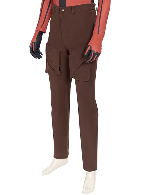 Star Wars The Clone Wars Darth Maul Halloween Cosplay Costume Brown Trousers