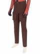 Star Wars The Clone Wars Darth Maul Halloween Cosplay Costume Brown Trousers