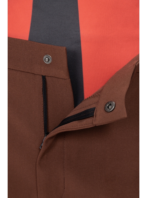 Star Wars The Clone Wars Darth Maul Halloween Cosplay Costume Brown Trousers