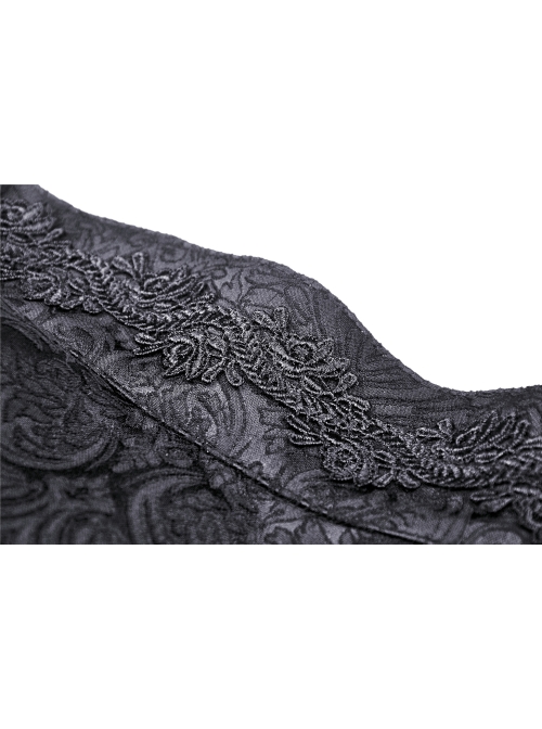 Lovely Black Lace Pure Color Hat Gothic Lolita Bonnet