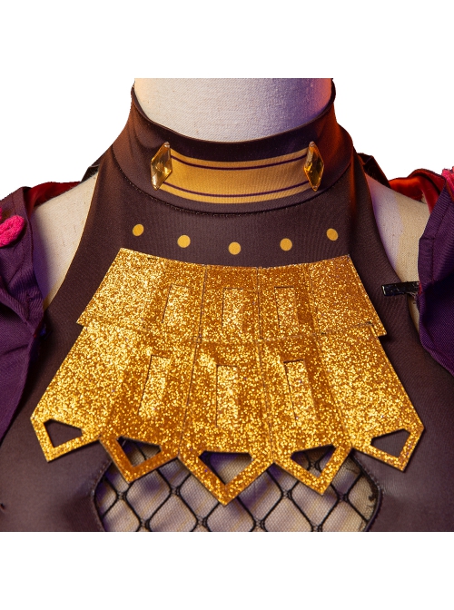Game Genshin Impact Kuki Shinobu Outfit Halloween Cosplay Costume Full Set