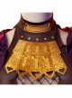 Game Genshin Impact Kuki Shinobu Outfit Halloween Cosplay Costume Full Set