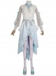 Game Naraka Bladepoint Justina Gu Outfit Glacial Cascade Halloween Cosplay Accessories Shoes