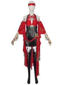 Game Naraka Bladepoint Viper Ning Outfit Hongchuan Maiden Halloween Cosplay Costume Full Set