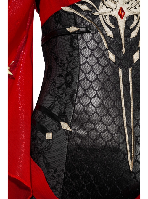 Game Naraka Bladepoint Viper Ning Outfit Hongchuan Maiden Halloween Cosplay Costume Full Set