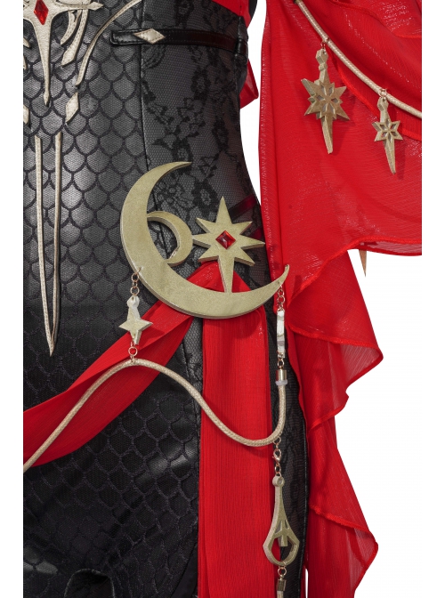 Game Naraka Bladepoint Viper Ning Outfit Hongchuan Maiden Halloween Cosplay Costume Full Set