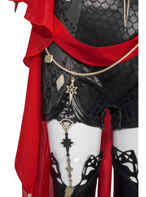 Game Naraka Bladepoint Viper Ning Outfit Hongchuan Maiden Halloween Cosplay Costume Full Set