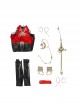 Game Naraka Bladepoint Viper Ning Outfit Hongchuan Maiden Halloween Cosplay Costume Full Set