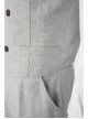 TV Drama Moon Knight Marc Spector Mr. Knight Costume Gray Suit Halloween Cosplay Costume Set
