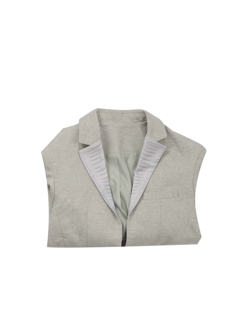 TV Drama Moon Knight Marc Spector Mr. Knight Costume Gray Suit Halloween Cosplay Costume Gray Suit Jacket
