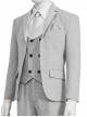 TV Drama Moon Knight Marc Spector Mr. Knight Costume Gray Suit Halloween Cosplay Costume Gray Suit Jacket
