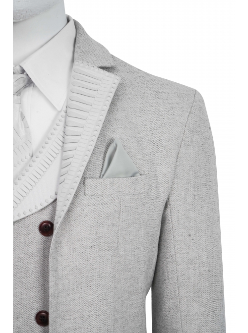 TV Drama Moon Knight Marc Spector Mr. Knight Costume Gray Suit Halloween Cosplay Costume Gray Suit Jacket