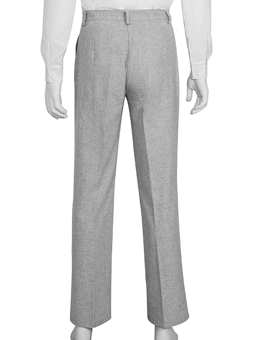 TV Drama Moon Knight Marc Spector Mr. Knight Gray Suit Halloween Cosplay Costume Gray Suit Trousers