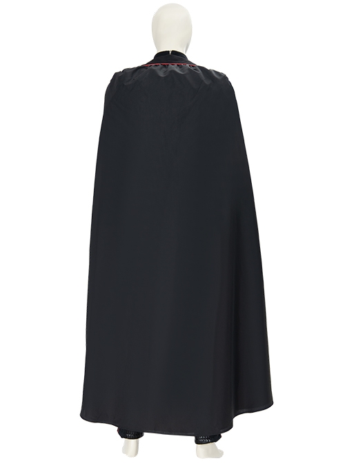 The Mandalorian Season 1 Moff Gideon Halloween Cosplay Costume Black Cloak