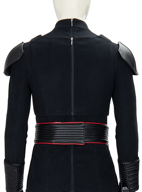 The Mandalorian Season 1 Moff Gideon Halloween Cosplay Costume Black Vest And Shoulder Armors