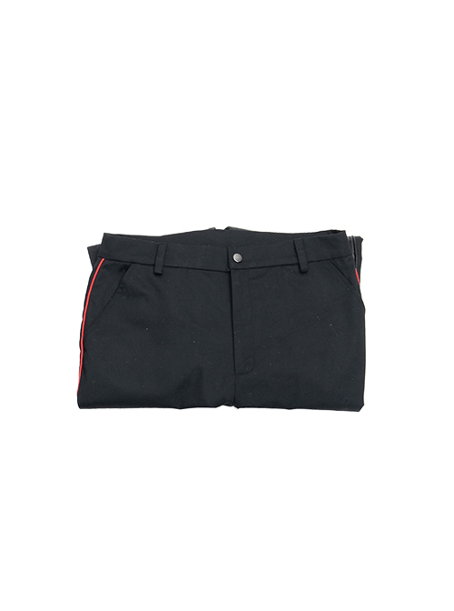 The Mandalorian Season 1 Moff Gideon Halloween Cosplay Costume Black Trousers