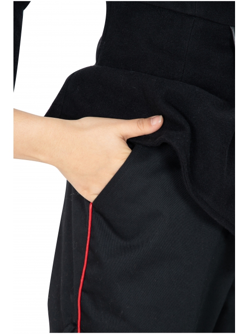 The Mandalorian Season 1 Moff Gideon Halloween Cosplay Costume Black Trousers