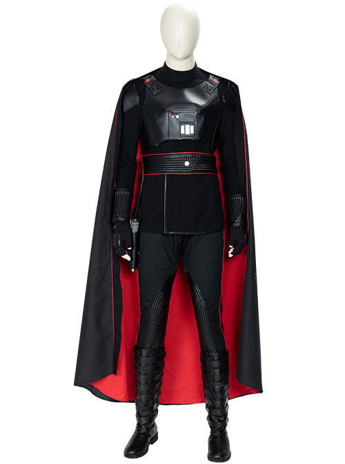The Mandalorian Season 1 Moff Gideon Halloween Cosplay Costume Black Trousers