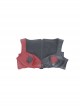 The Suicide Squad Harley Quinn Halloween Cosplay Costume Black-Red Vest