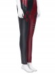 The Suicide Squad Harley Quinn Halloween Cosplay Costume Black-Red Trousers