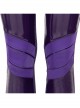 Game Batman Gotham Knights Batwoman Battle Suit Halloween Cosplay Costume Purple Bodysuit